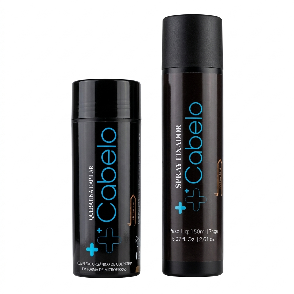 KIT QUERATINA CAPILAR + SPRAY FIXADOR